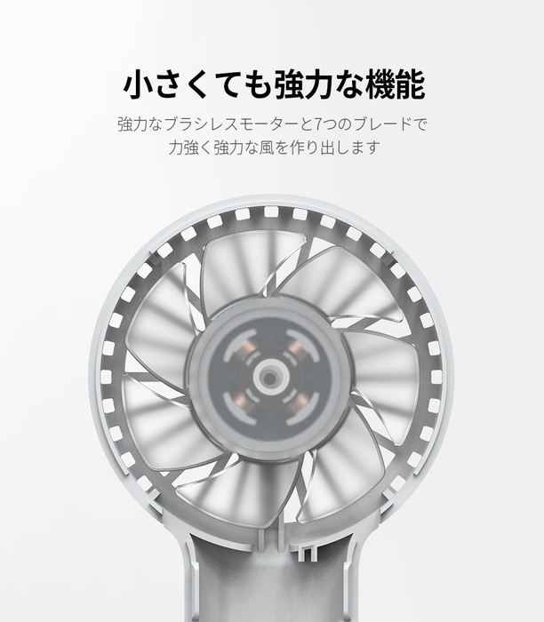 FAN mini F1　小さくても強力な機能