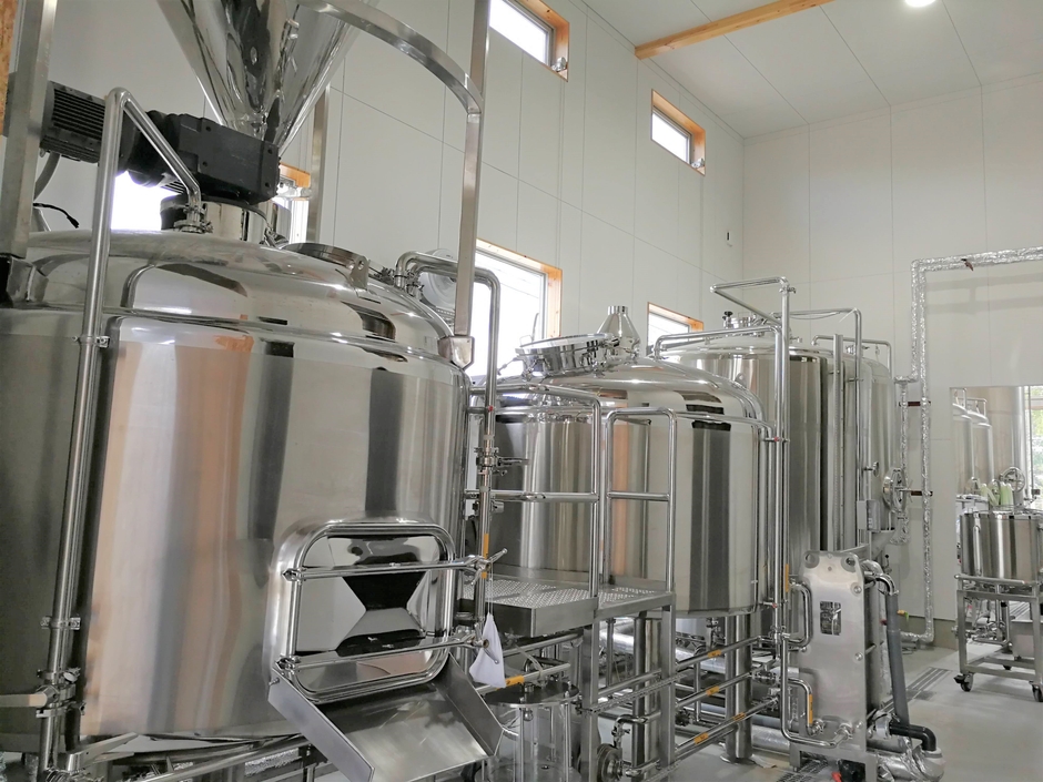 六甲ビール 工場内