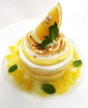 「近大柑橘」のパンケーキ