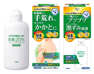 手荒れ・角化症を改善するロングセラーの「U20クリーム」から 塗りのばしやすいローションタイプが新登場！ 『近江兄弟社メンタームU20ローション』
