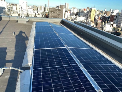 自家消費型太陽光マンション設置2
