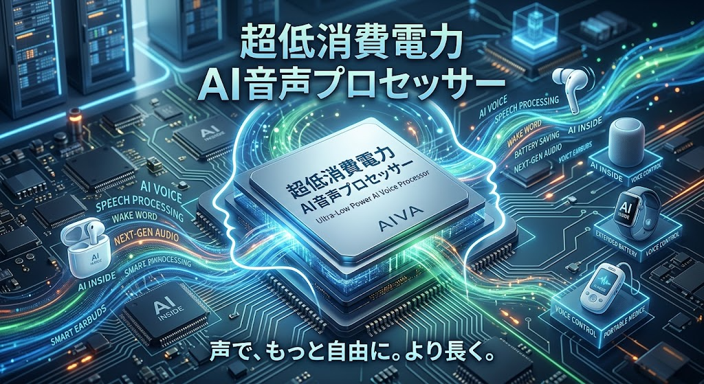 超低消費電力AI音声プロセッサー市場分析レポート:2026年1956百万米ドル規模、成長率16.0%推移