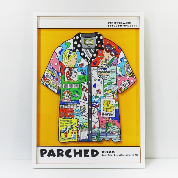 立体額 (594mm×841mm)Acrylic Painting