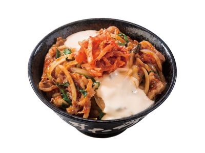【2月~4月 期間限定商品】<チーズタッカルビ風>贅沢チーズの牛カルビ丼 980円(税込)