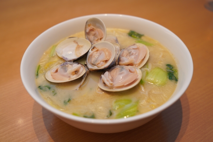ハマグリ煮込みそば