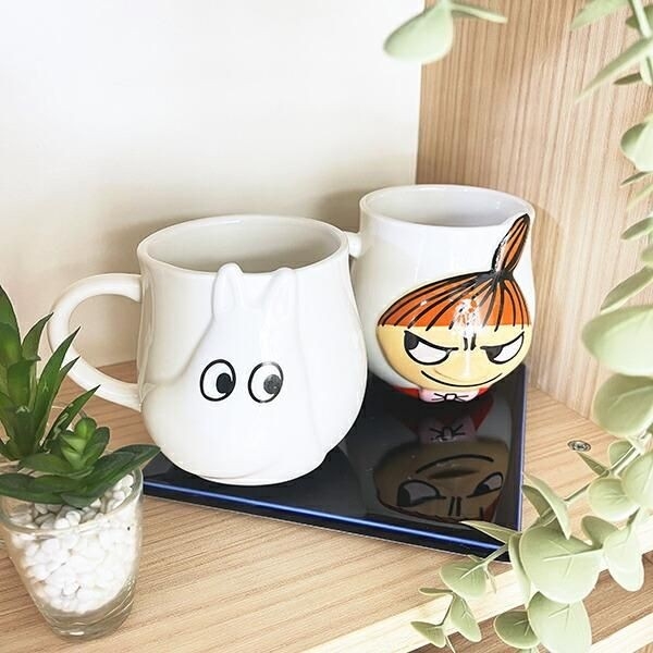 ムーミン・リトルミイ・フェイスマグ