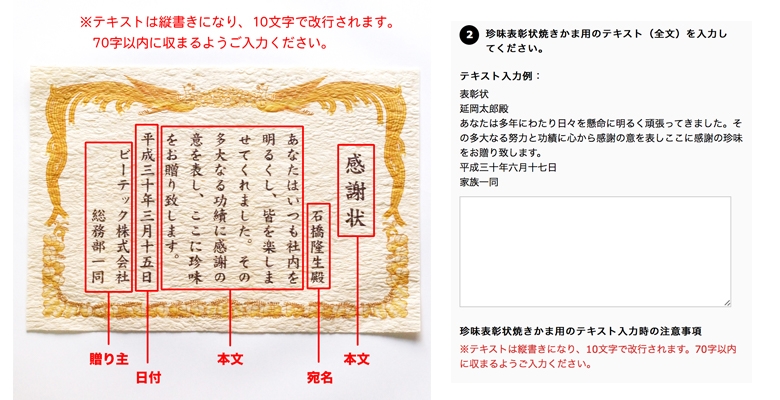 オリジナルタイプの入力方法