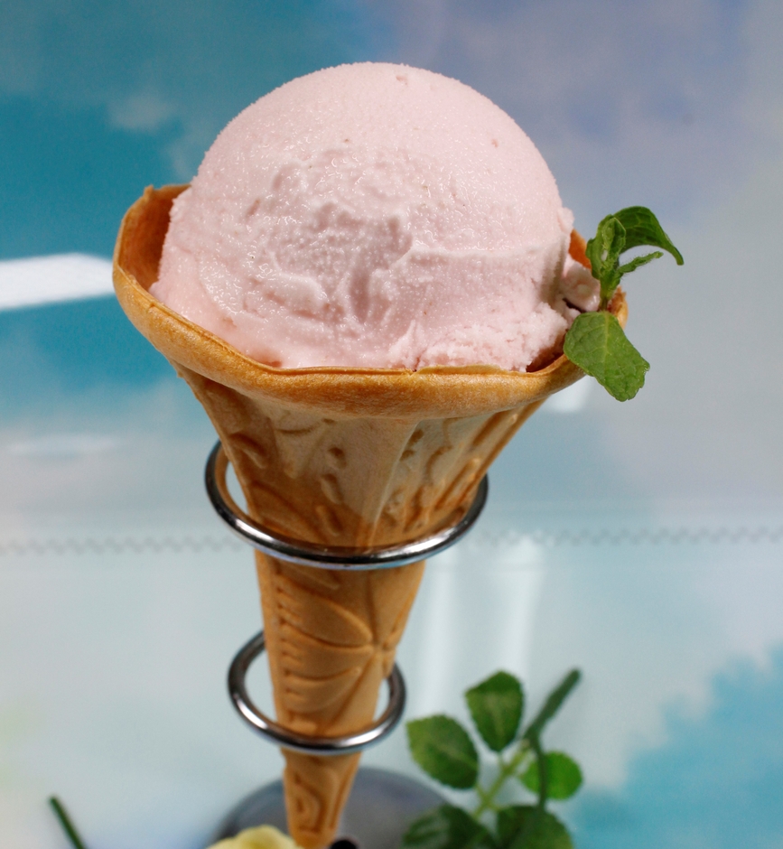 薔薇のアイス