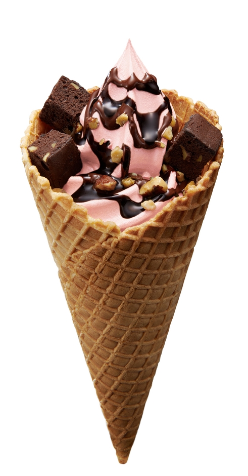 ショコラいちごソフト 画像