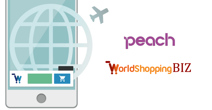 PEACH × WorldShopping BIZ