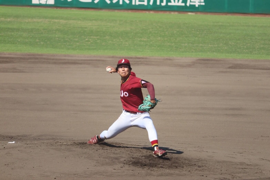 ２失点完投の濱垣投手
