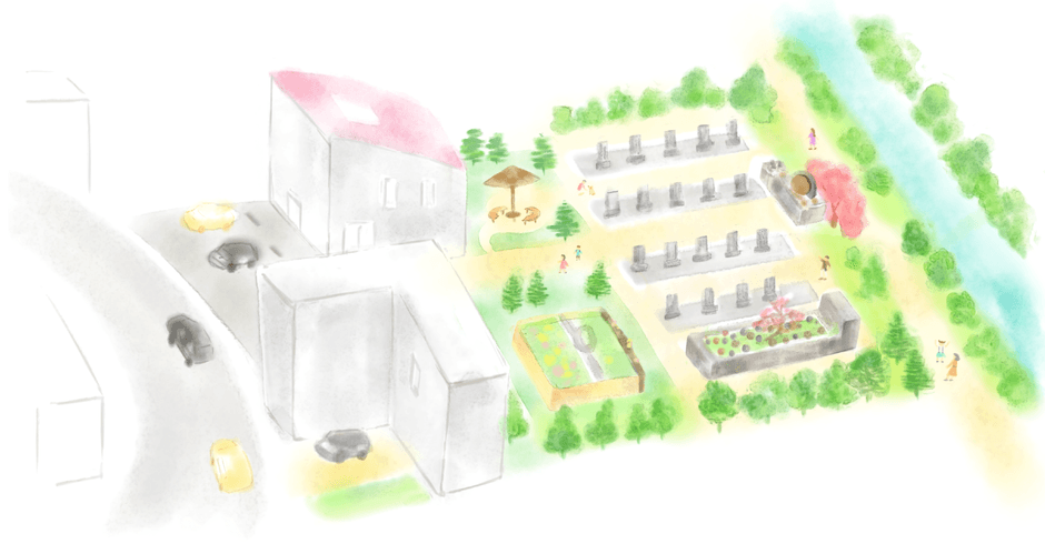 サニープレイス福寿園 園内マップ