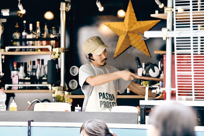 キッチンカーエリア(※過去実施イメージ)