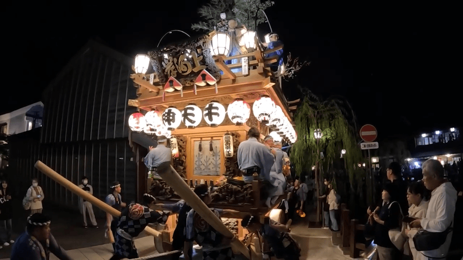 佐原囃子による演奏