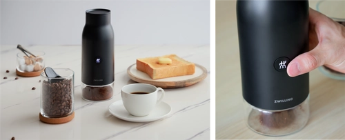 ツヴィリング、日本限定「コードレスコーヒーグラインダー」新発売　 挽きたての香りを手軽に楽しむ充電式モデル登場