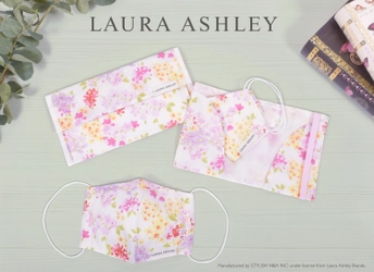 国内初！LAURA ASHLEYから親子お揃いで使用できる サスティナブルな布マスクを1月21日に発売