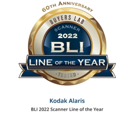 コダック アラリス、 「BLI 2022 Scanner Line of the Year Award」を受賞