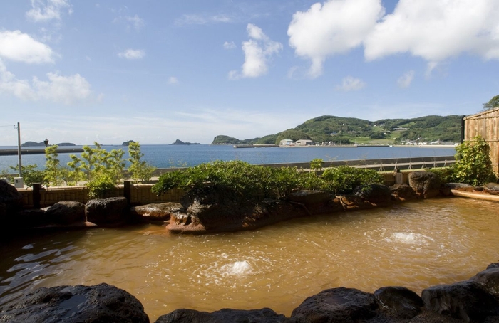 基準値の17倍かけ流し温泉