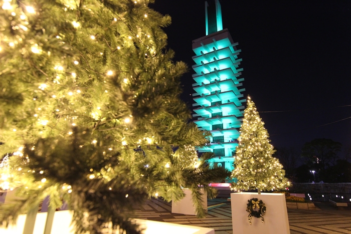 12/10~12/25 オリンピック記念塔クリスマスライトアップ