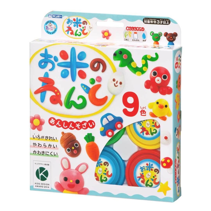 お米のねんど9色