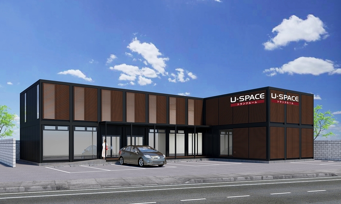 ユースペース 水戸赤塚店 外観パース