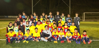 FC バイエルン ツネイシ ジュニアユースチームにサッカー指導