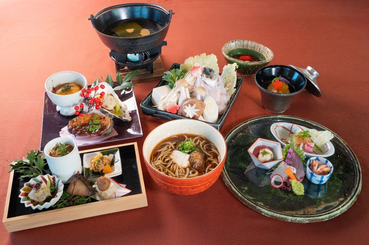 モダン蕎麦割烹「Oh-SOBAR」 春の便りを運ぶ季節限定御膳 『2月花隣の淡路会席』 2月1日より提供 