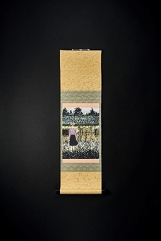 ミニ掛軸【伊藤潤二_うずまきC】