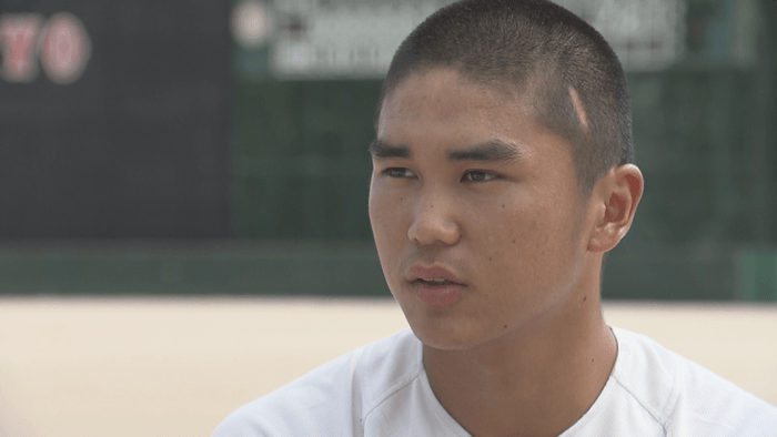 髙尾響選手(広陵高校)