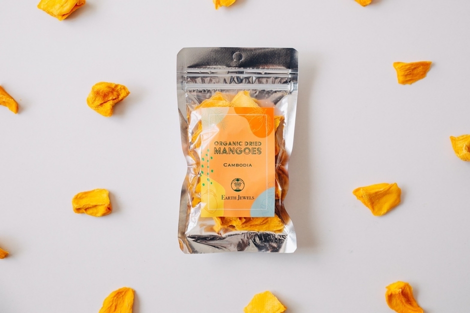 使用しているカンボジア産のドライマンゴー
