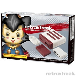 レトロゲーム機11機種・9000タイトル以上に対応したレトロゲーム互換機『レトロフリーク レッド×ホワイト』再出荷！好評発売中！！