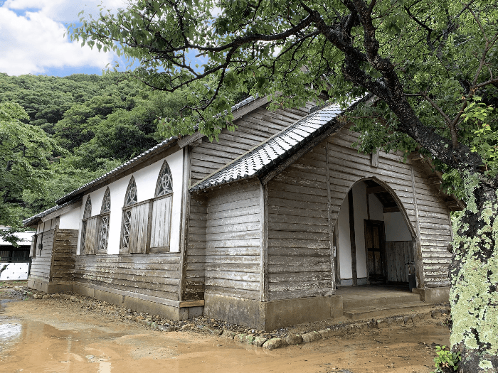 世界遺産久賀島の集落はガイドツアーで訪問