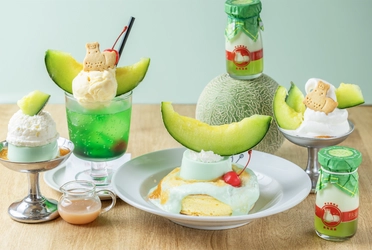 熱海プリンに今年もメロンがやってきた！！ メロンがどーんと乗った「ジューシーメロンプリンメニュー」が 6/28(土)よりいよいよスタート！