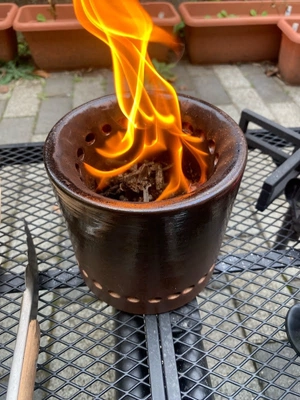 陶器で二次燃焼する焚き火台「焚き火鉢　栄」がCAMPFIREにて 販売受付を1月15日から2月28日まで実施！福島県の“大堀相馬焼”