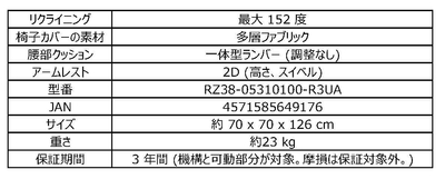 製品の仕様