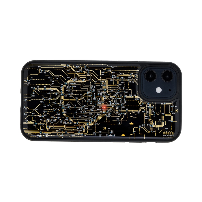 東京回路線図 iPhone 12 mini 黒