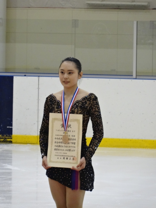 個人３位入賞の三宅咲綺選手