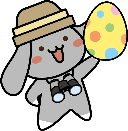 イベントキャラクター うさぎの「とろ太」くん