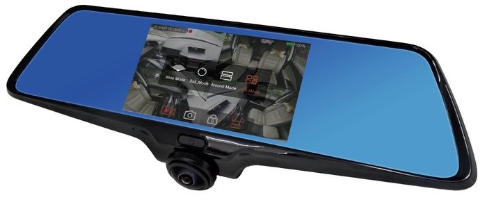 ミラー型 360度ドライブレコーダー