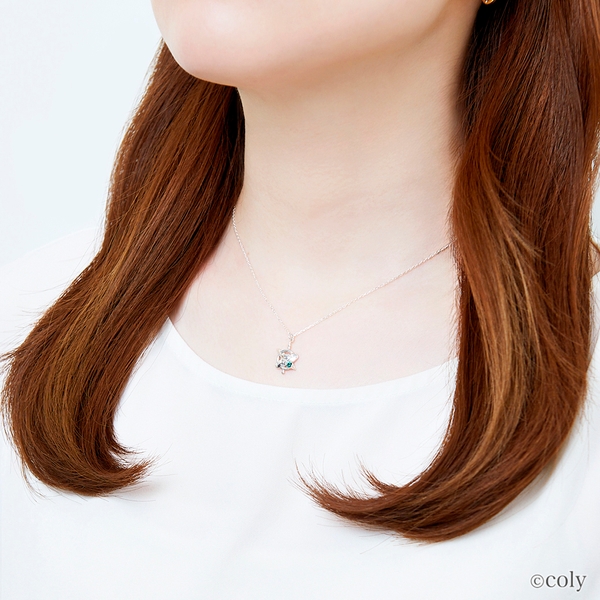 フィガロ シルバーネックレス 着用画像