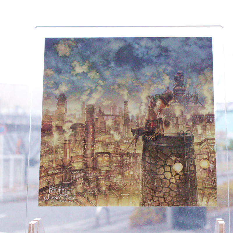 えんとつ町のプペル 映画のシーンを切り取った、楽天Edyカード、アクリルスタンドポスター 発売!