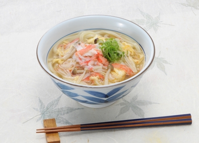  蟹たまあんかけうどん  並540円（税込）