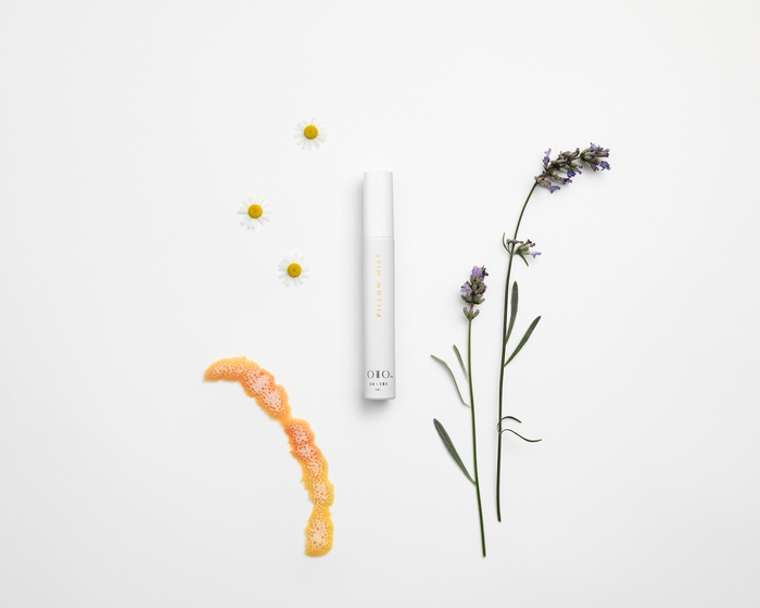 枕に吹きかけるタイプの「20％ CBDピローミスト」は、CBD初心者におすすめ。