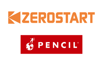 ゼロスタート、ペンシル社と提携