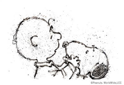 最新作「Hey dude where's my color」(C)Peanuts. WorldWide,LCC