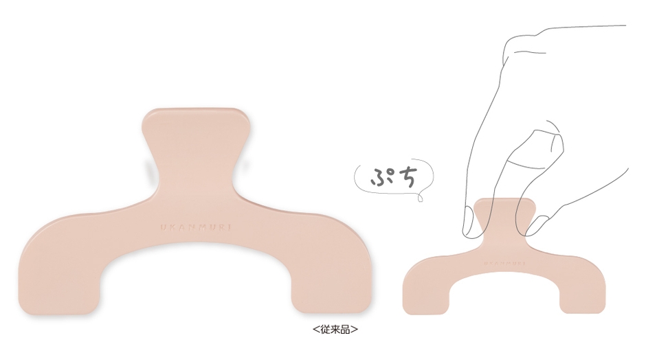 従来品の25%のサイズ