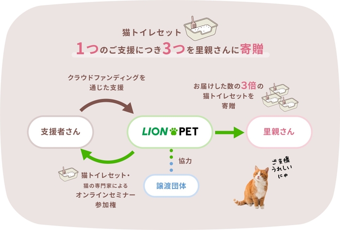 保護猫譲渡支援活動