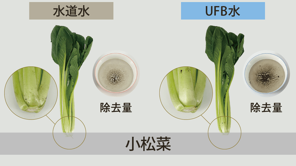 野菜汚れ落とし比較