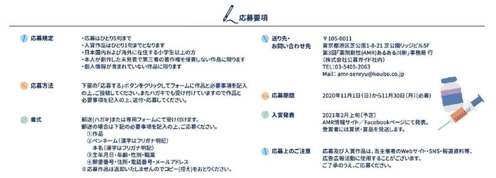 第4回薬剤耐性あるある川柳：応募要項