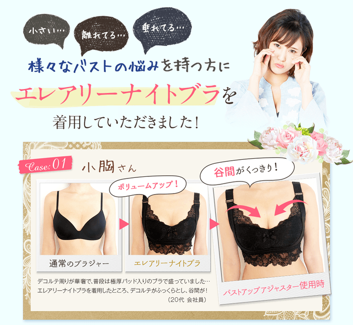 使用者の感想：Case01 小胸さん